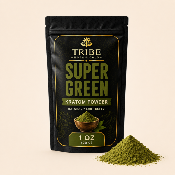 super-green-kratom-powder-1oz Super Green Kratom Powder - 1oz