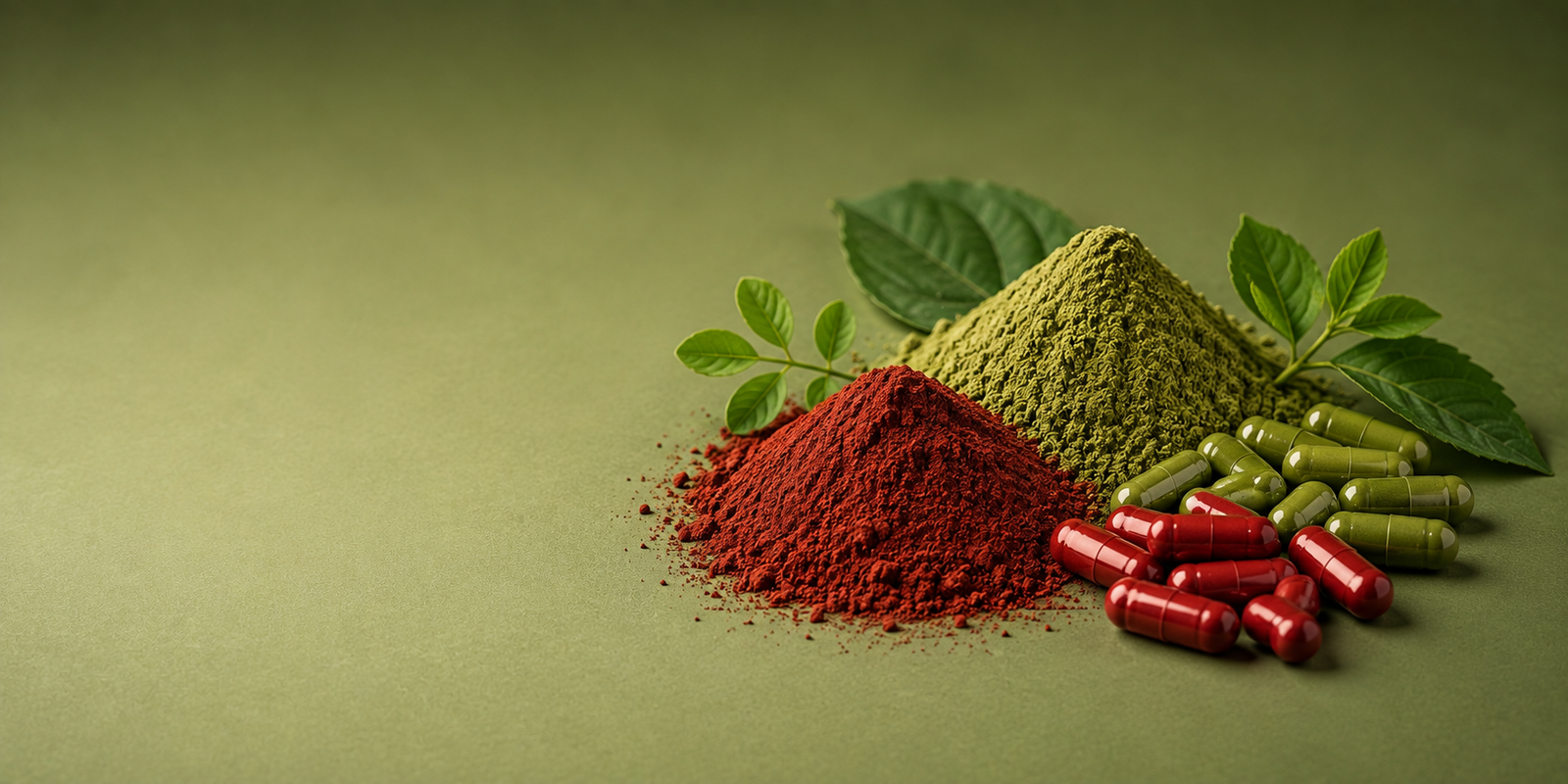 shop Red Borneo Kratom Capsules - 100ct