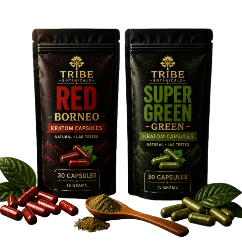 simple_capsule Tribe Sampler Pack — Red & Green (Capsules)